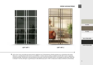 drzwi wewnetrzne erkado loft art warianty