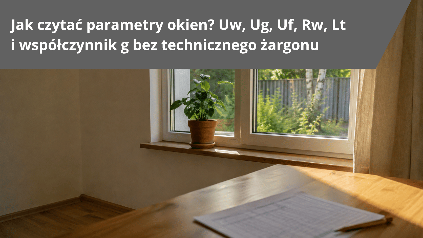 jak czytac parametry okien