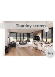 Hanarol Wzornik tkanin rolet screen okładka